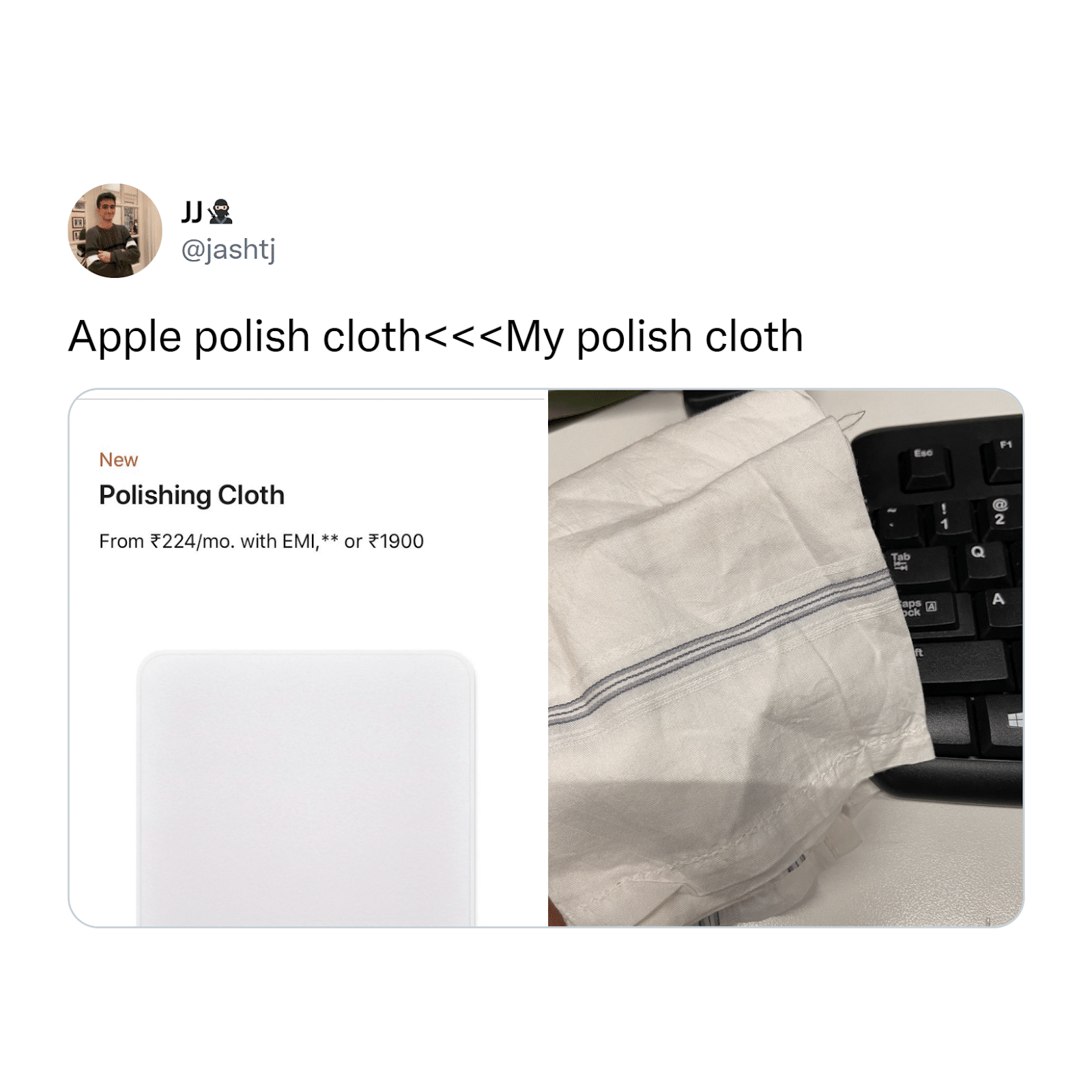 Apple Has Done It Again with Their $19 Polishing Cloth – Tee Tweets