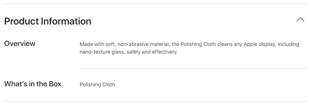 Apple Has Done It Again with Their $19 Polishing Cloth – Tee Tweets