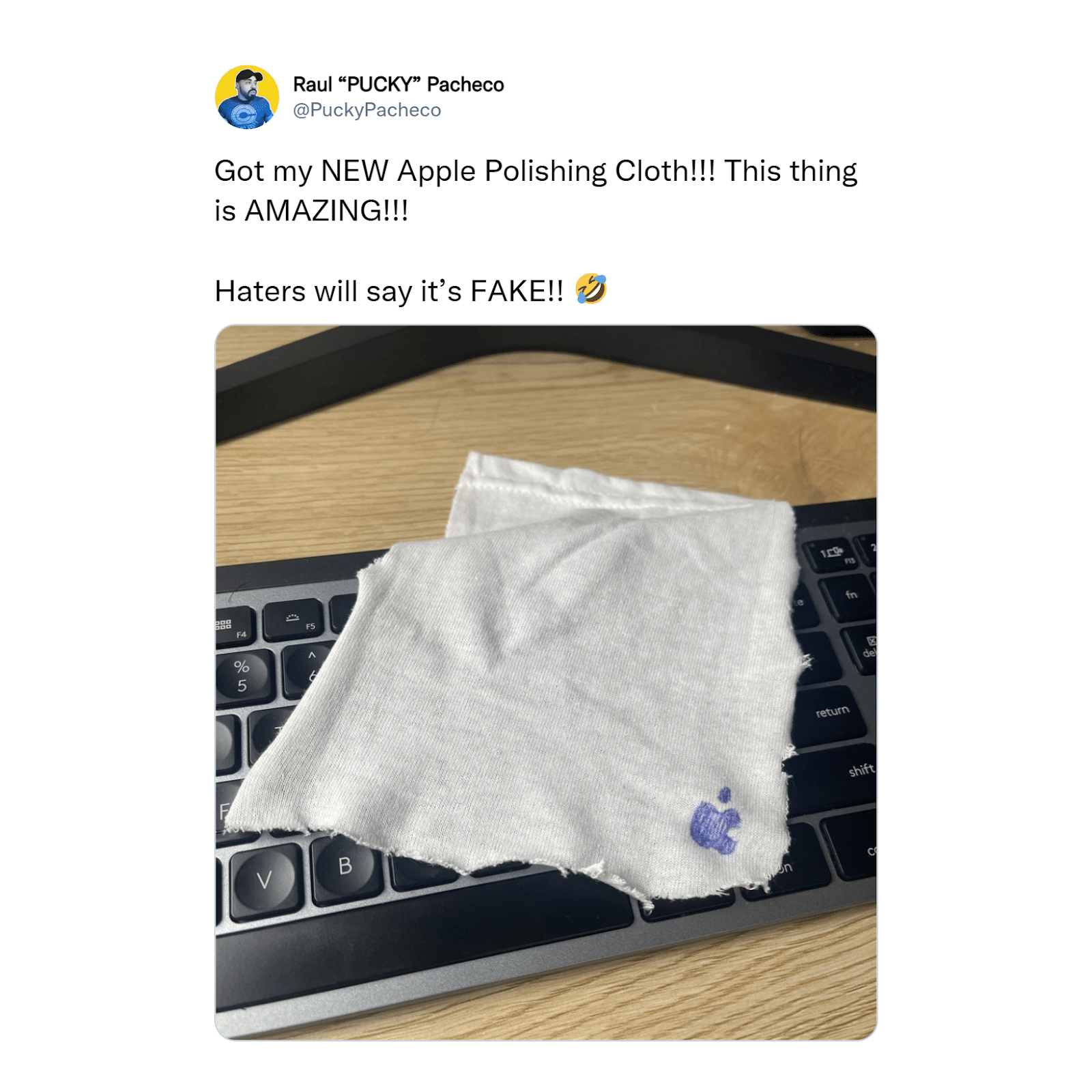 Twitter Is Confused If Apple's New Rs 1,900-Priced Polishing Cloth Is For  Cleaning Or Wiping Tears - Culture